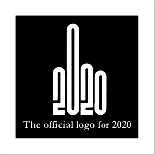 The Official Logo of 2020 Posters and Art
